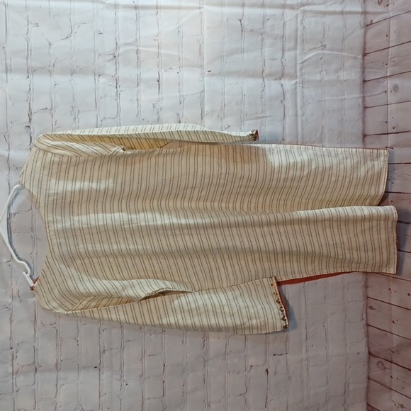 Natural‎ Cotten Hand Crafted  Dress / Tunic  L Brand New - Picture 3 of 5